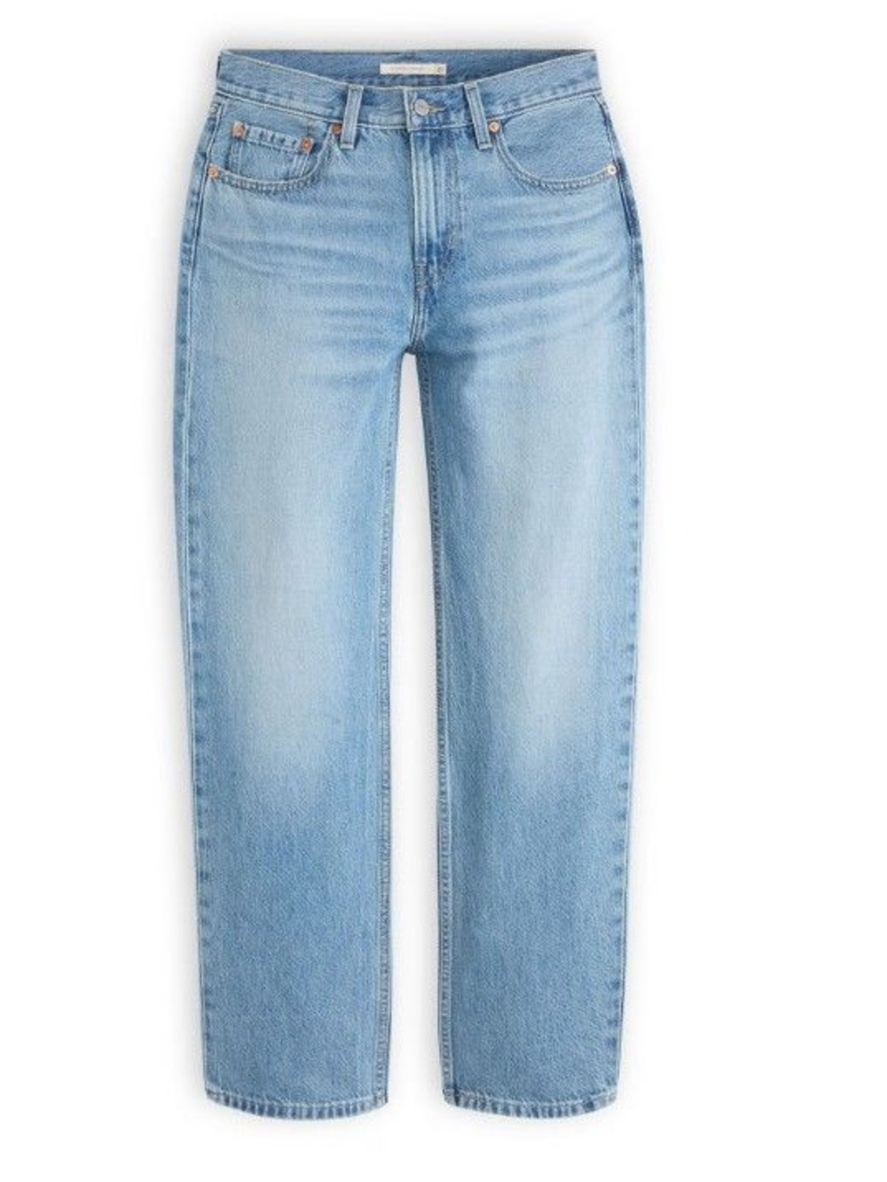 NWT Levi’s Low Pro Jeans Size 34 Light Wash Mid Rise Straight Leg Denim